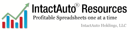 IntactAuto ~ Spreadsheets desiigned for the Auto Dealer